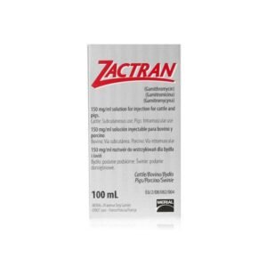 Zactran 150mg Buy Zactran 150mg – Effective Bovine Respiratory Infection Treatment | Equnes Vets
