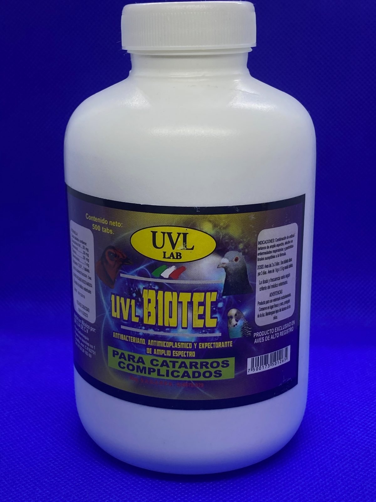 Uvl Biotec 500 Tablets Uvl Biotec 500 Tablets